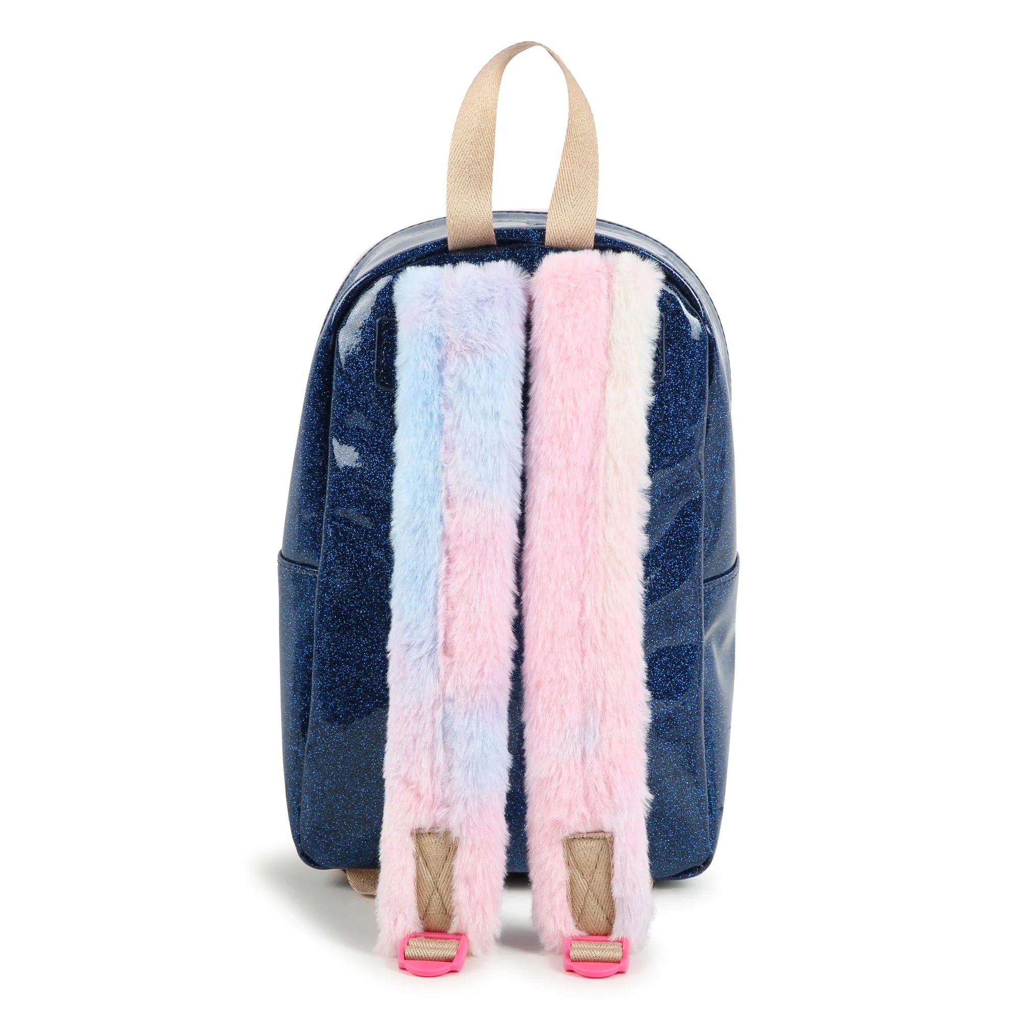 Billieblush Girls Blue Fluffy Unicorn Backpack