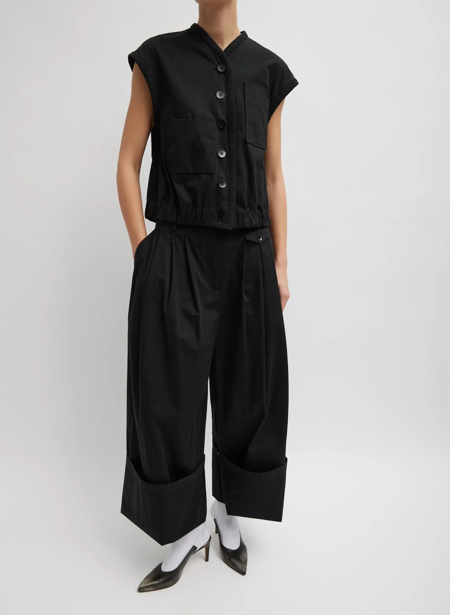 Bio Twill Blousant Vest