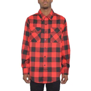 Black & Red Checkered Flannel