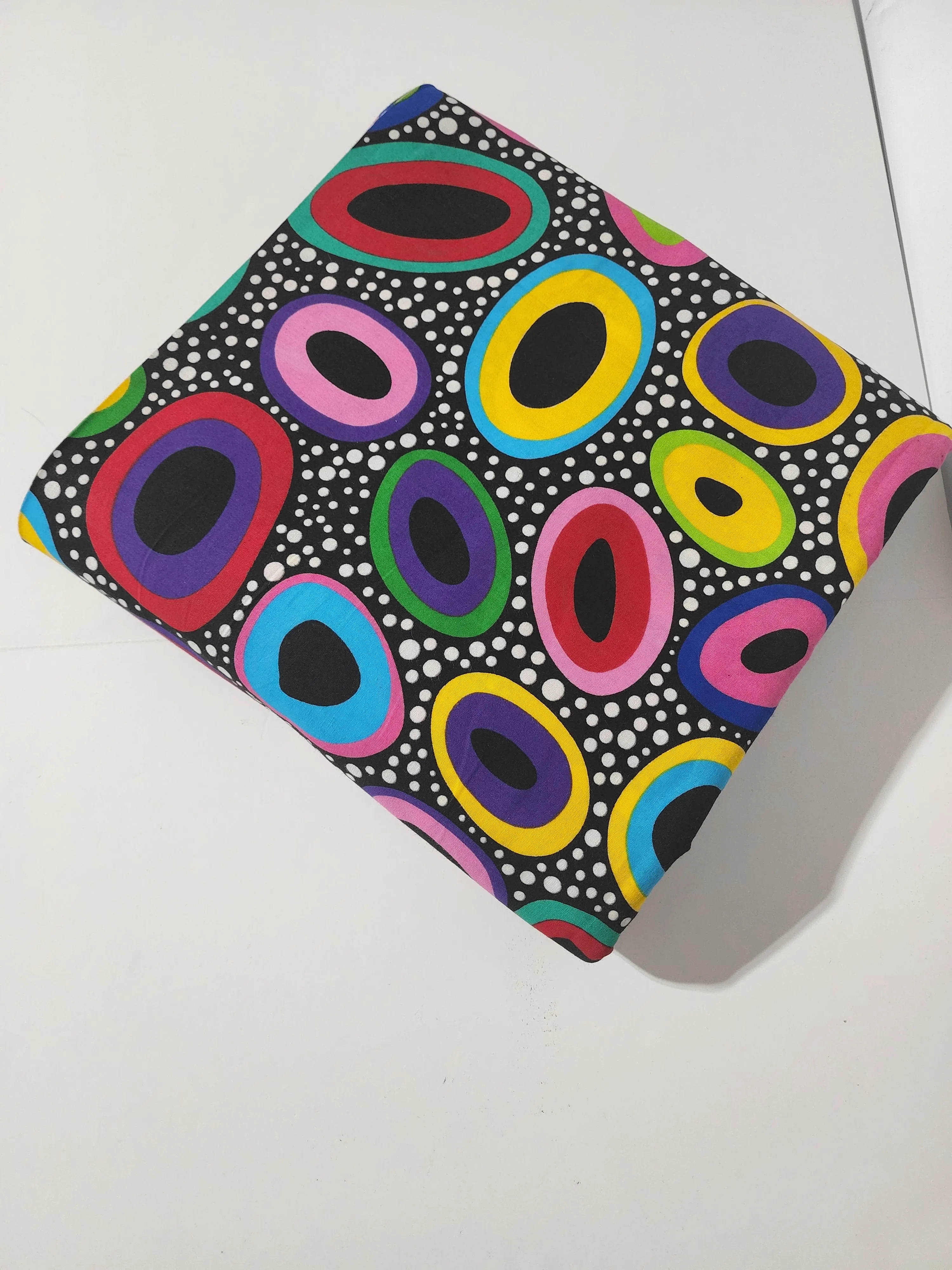 Black Ankara Fabric, ACS0091
