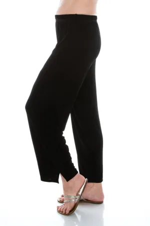 Black Ankle Length Pants