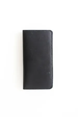 Black Bifold Leather Wallet - N01