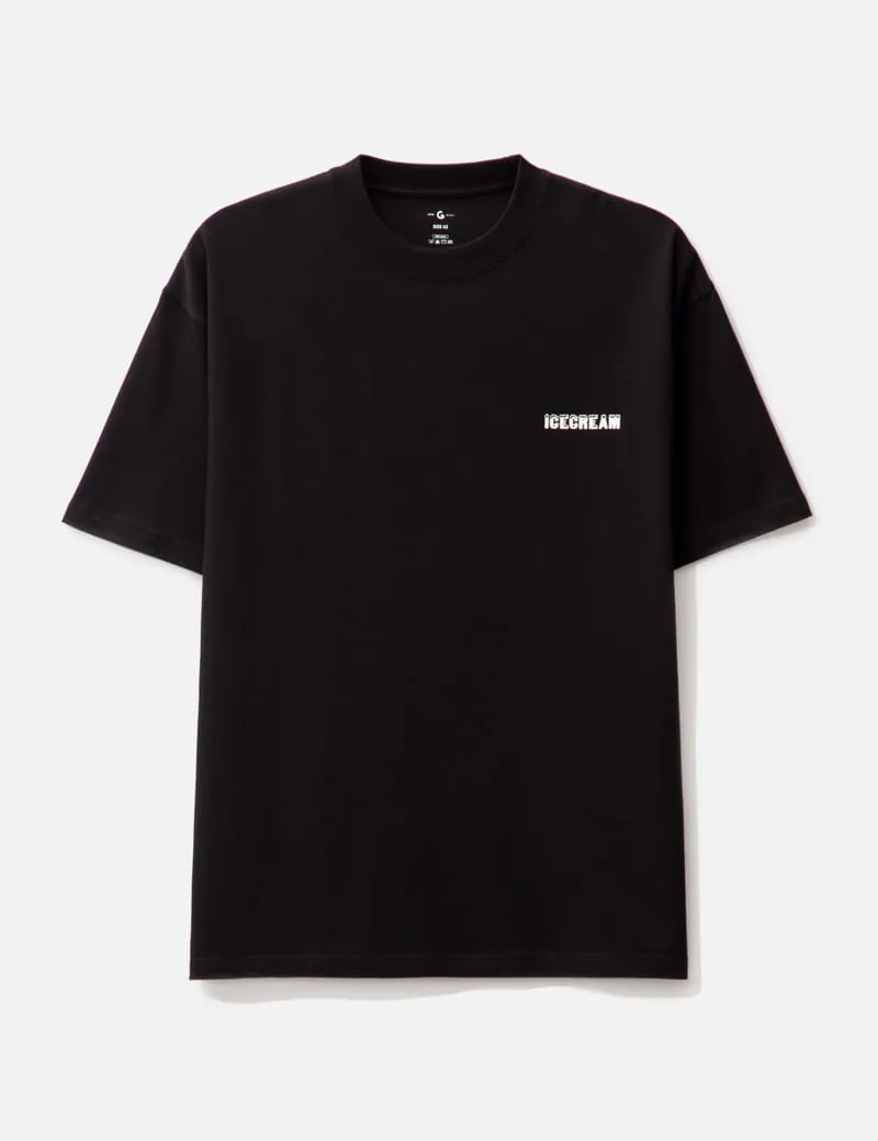 BLACK CONES AND BONES GRAPHIC TEE