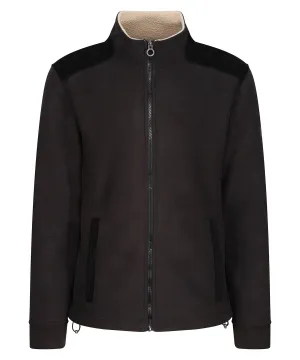 Black - Faversham full-zip fleece