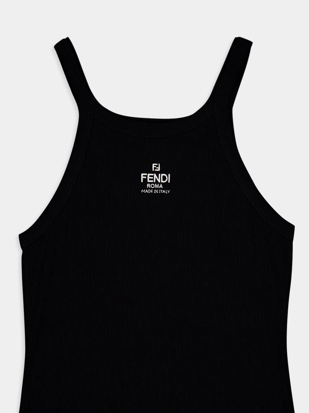 Black Jersey Mini Dress