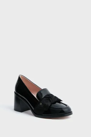 Black Leandra Heels