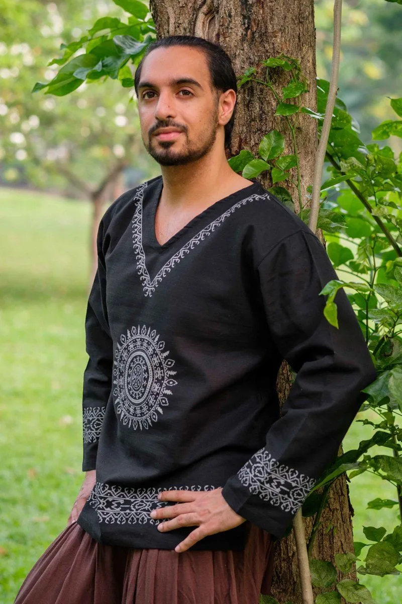 Black Mandala Shirt