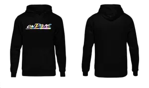 Black on Black Reflective Brush ONDGAS HOODIE