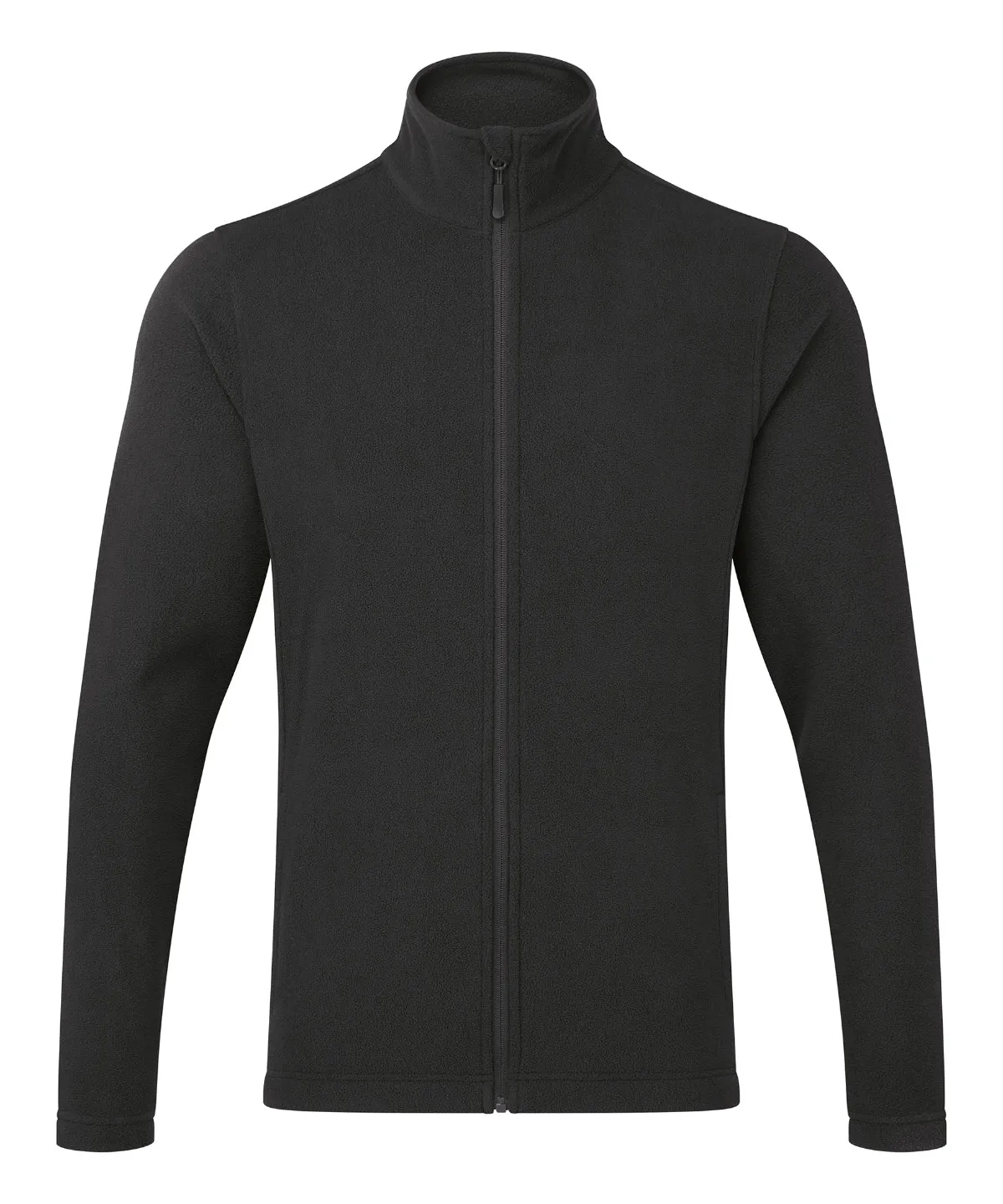 Black - ‘Recyclight’ full-zip microfleece