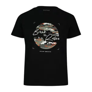 BLACK SHORT SLEEVE T-SHRIT