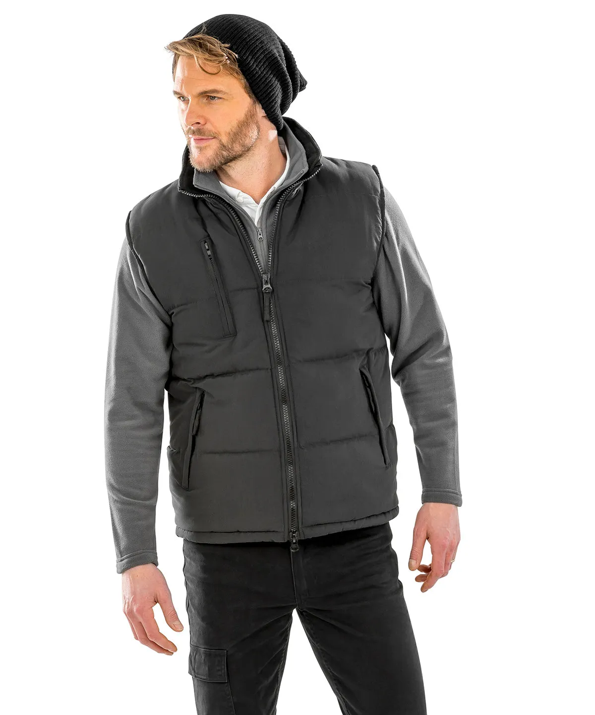 Black - Ultra padded bodywarmer