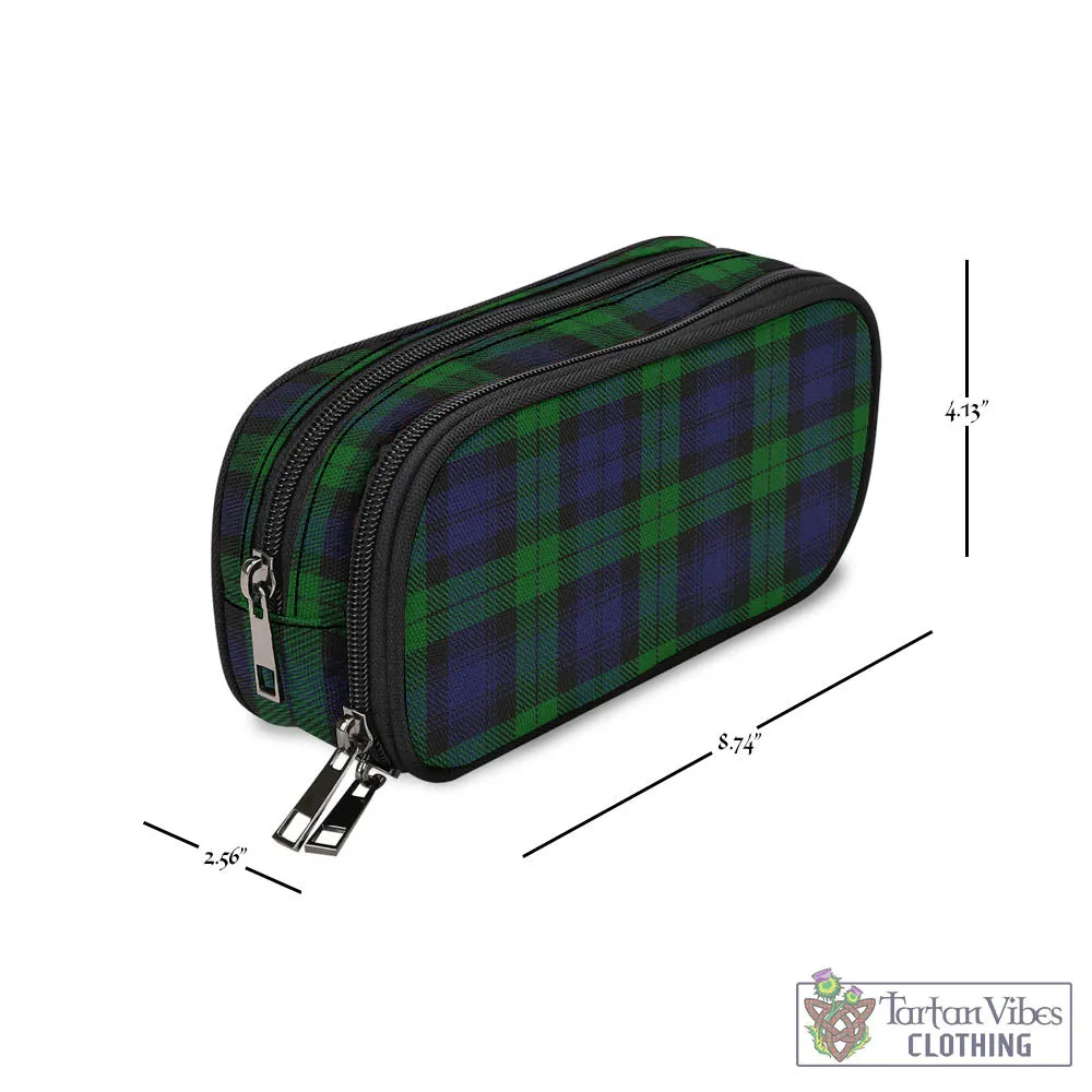 Black Watch Tartan Pen and Pencil Case