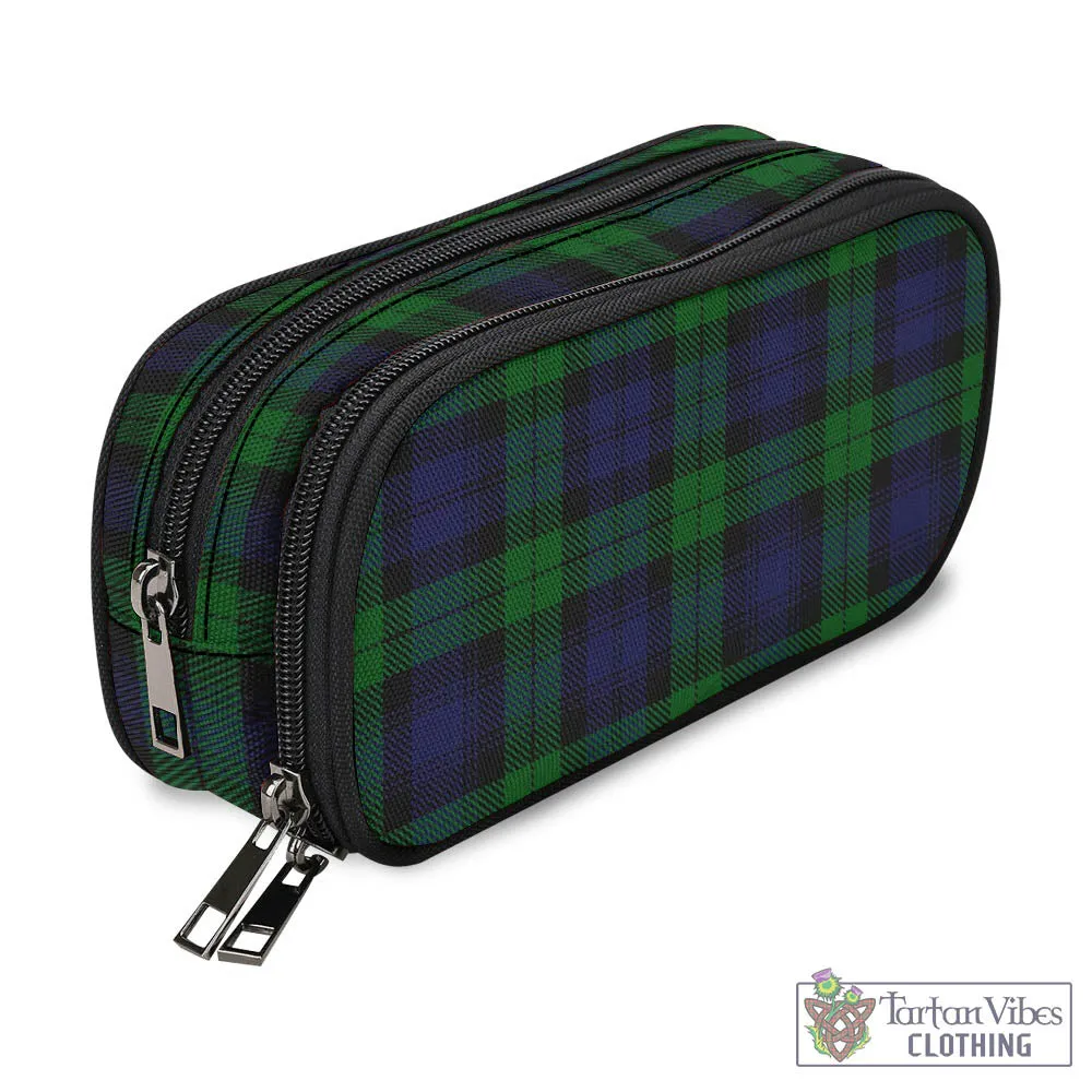 Black Watch Tartan Pen and Pencil Case