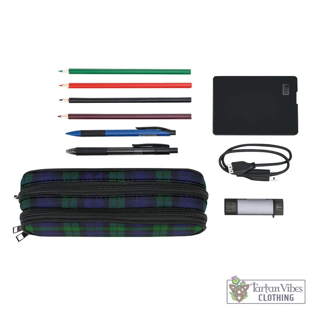 Black Watch Tartan Pen and Pencil Case