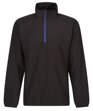 Black/New Royal - Navigate half-zip fleece