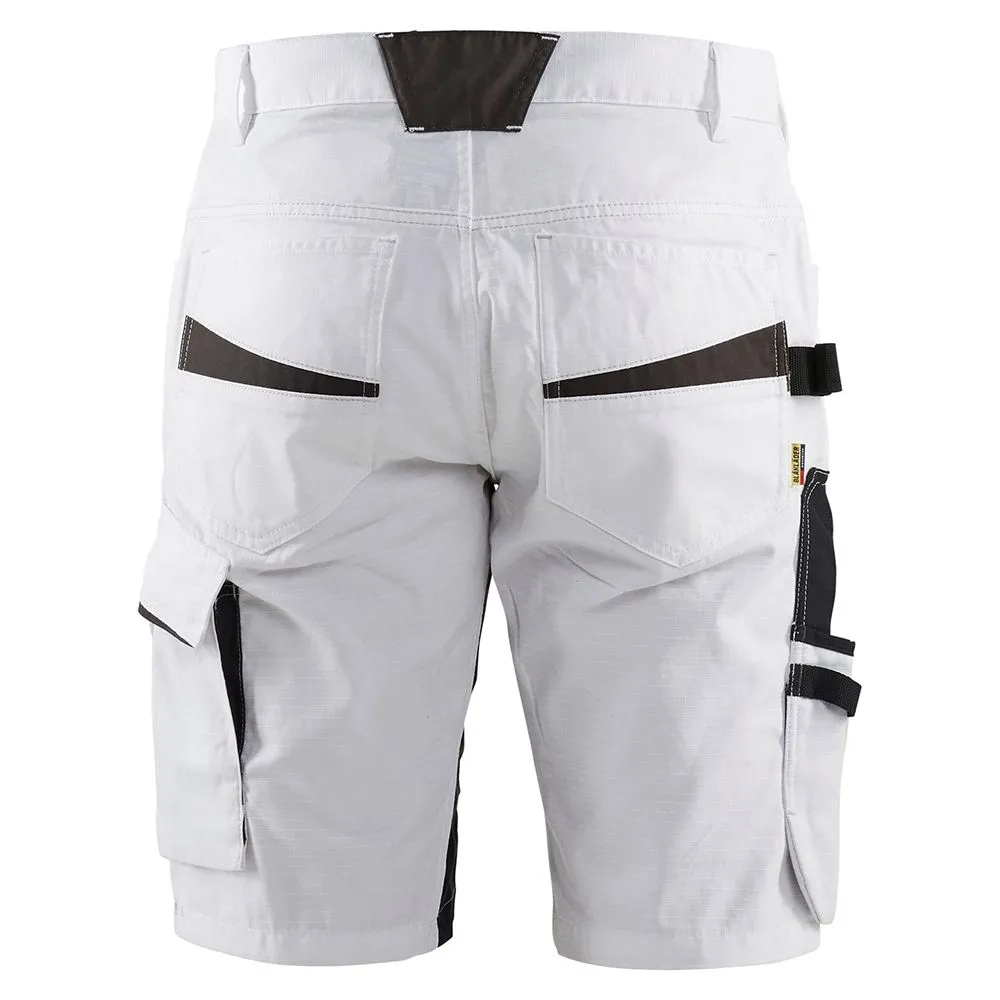 Bl&#xE5;kl&#xE4;der&#x20;1094-1330&#x20;Painter&#x20;Shorts&#x20;Stretch&#x20;-&#x20;White