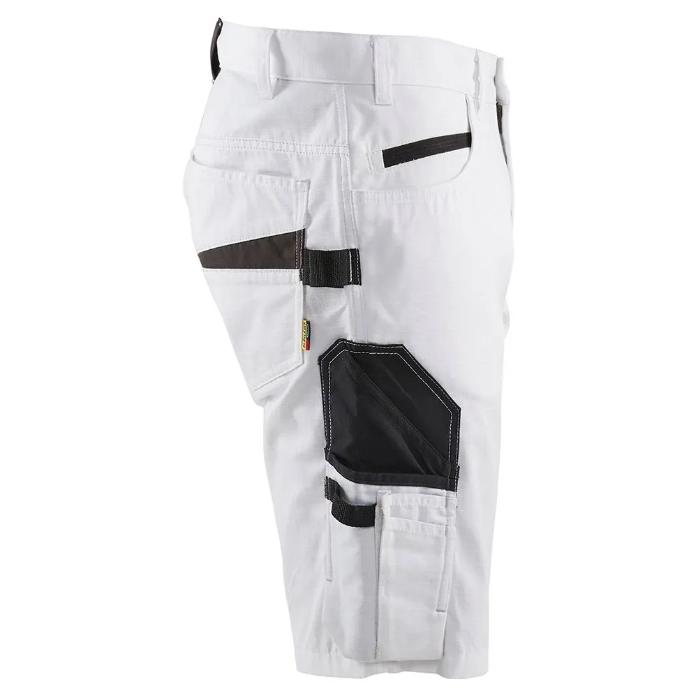 Bl&#xE5;kl&#xE4;der&#x20;1094-1330&#x20;Painter&#x20;Shorts&#x20;Stretch&#x20;-&#x20;White