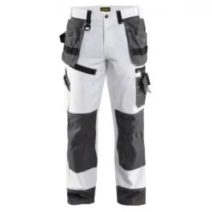 Bl&#xE5;kl&#xE4;der&#x20;1510-1210&#x20;Painter&#x20;Trouser&#x20;-&#x20;White&#x2F;Dark&#x20;Grey