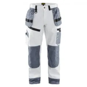 Bl&#xE5;kl&#xE4;der&#x20;1510-1210&#x20;Painter&#x20;Trouser&#x20;-&#x20;White&#x2F;Grey