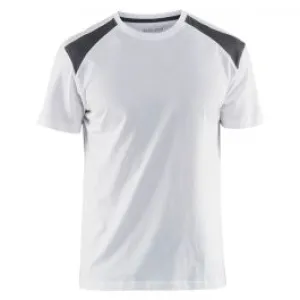 Bl&#xE5;kl&#xE4;der&#x20;3379-1042&#x20;T-Shirt&#x20;Bi-Colour&#x20;-&#x20;White&#x2F;Grey