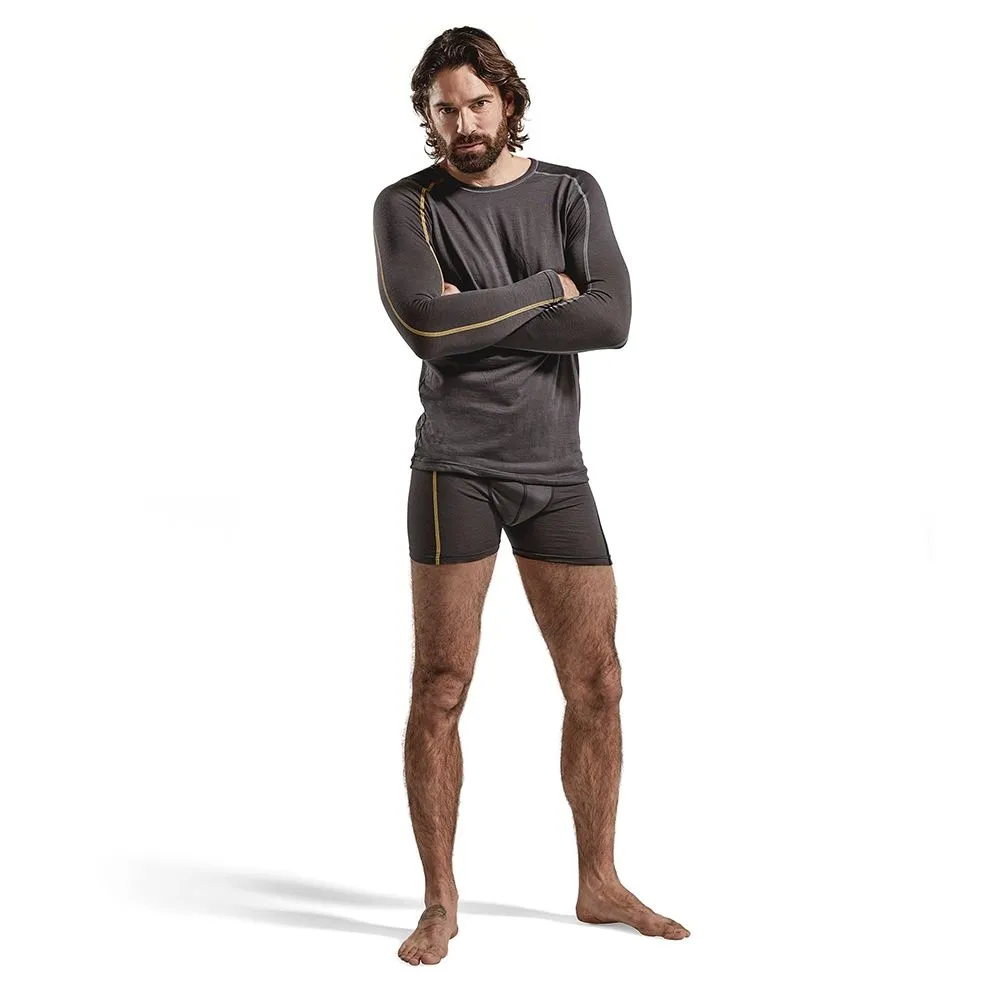 Bl&#xE5;kl&#xE4;der&#x20;4799-1734&#x20;Underwear&#x20;Top&#x20;l&#x2F;s&#x20;XLight&#x20;100&#x25;&#x20;Merino&#x20;-&#x20;Dark&#x20;Grey