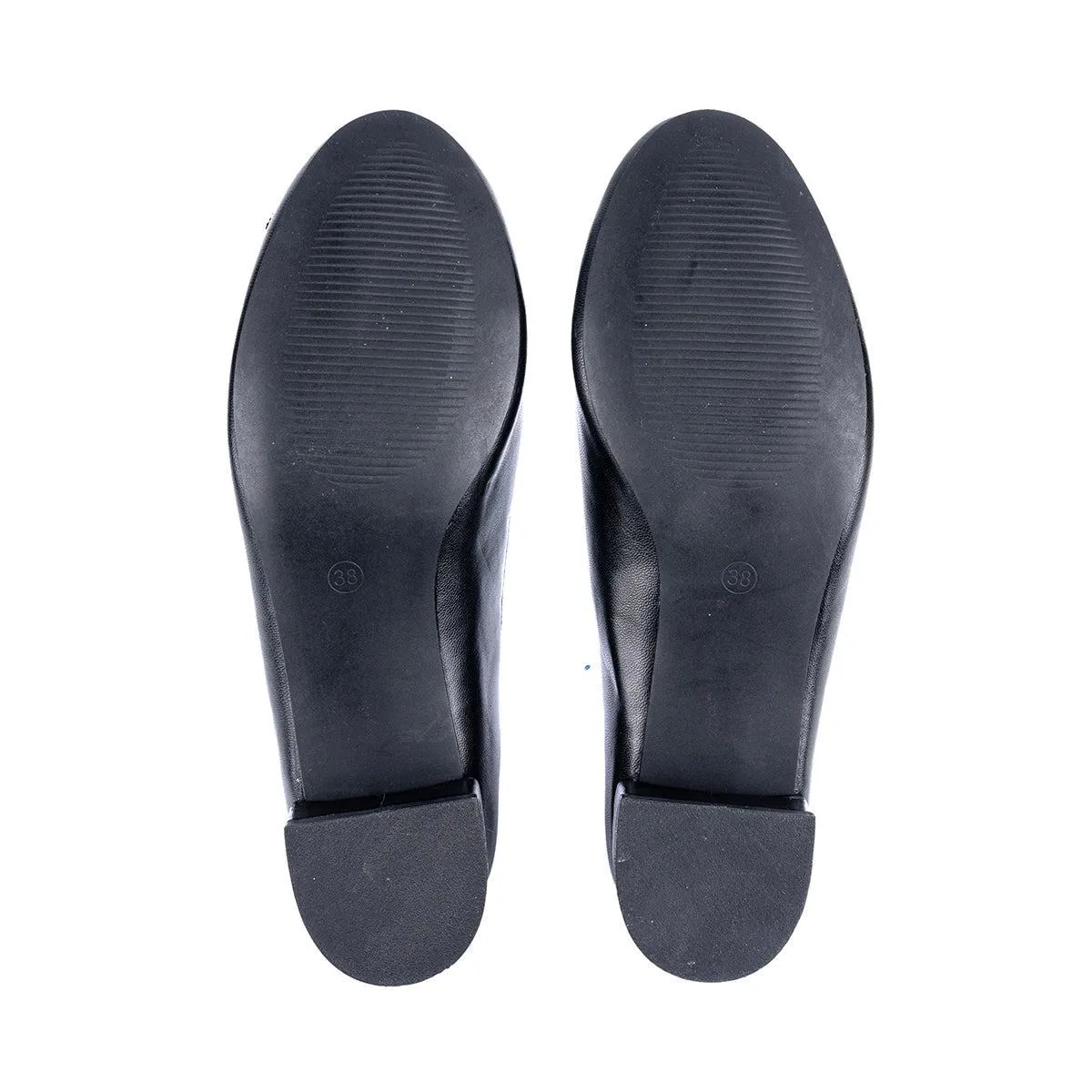 Blancheporte Ballerinas High-Heel Shoes Leather Black Colour For Women