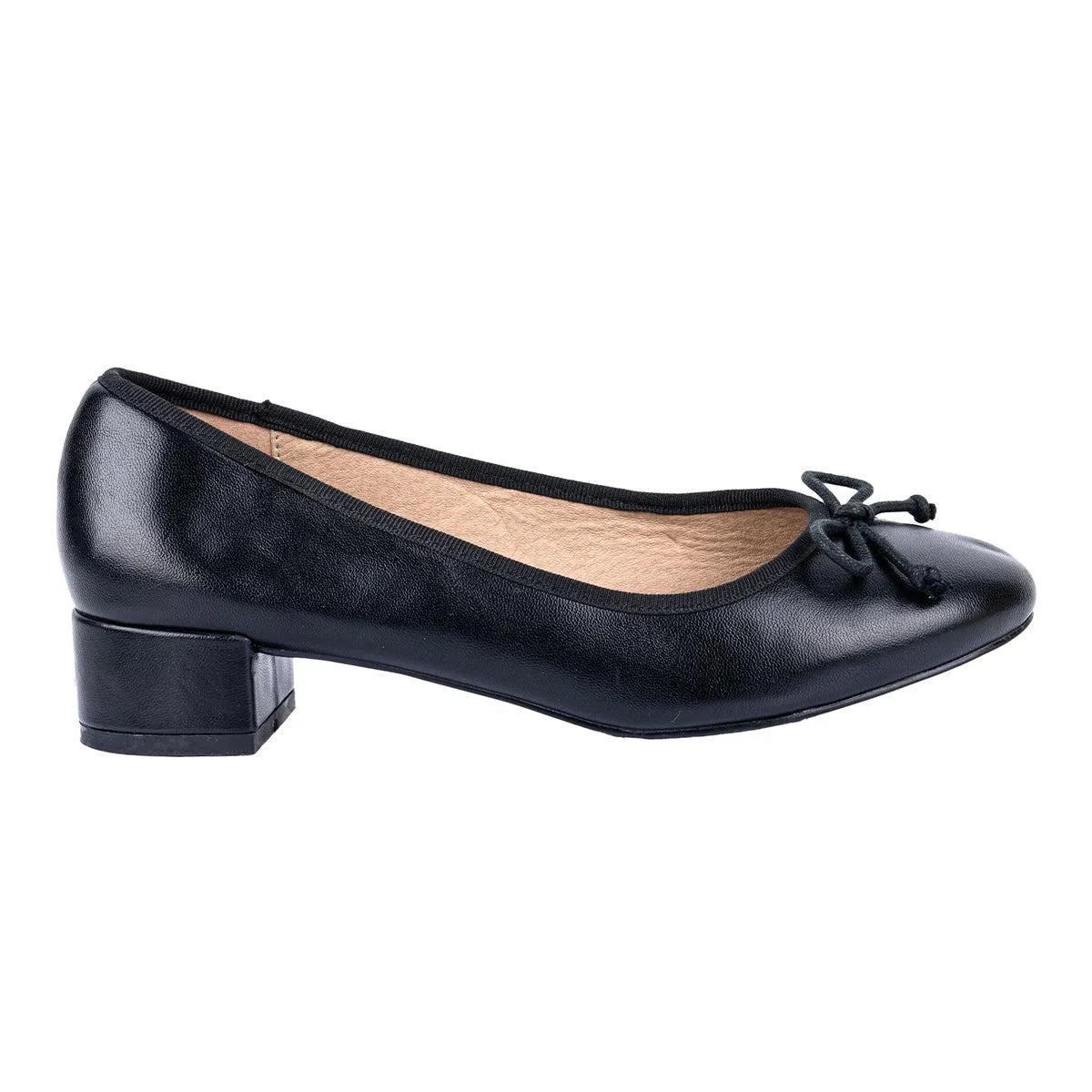 Blancheporte Ballerinas High-Heel Shoes Leather Black Colour For Women