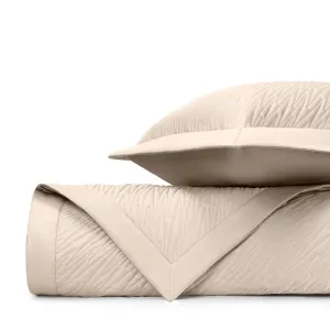 Blaze Quilted Caramel by Home Treasures