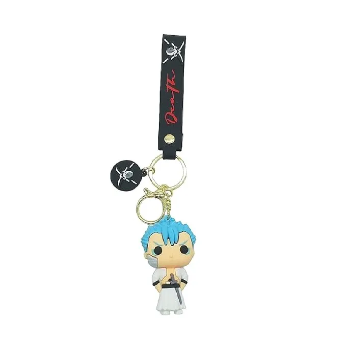 Bleach Anime | Grimjoww | Silicone Lanyard Keychain