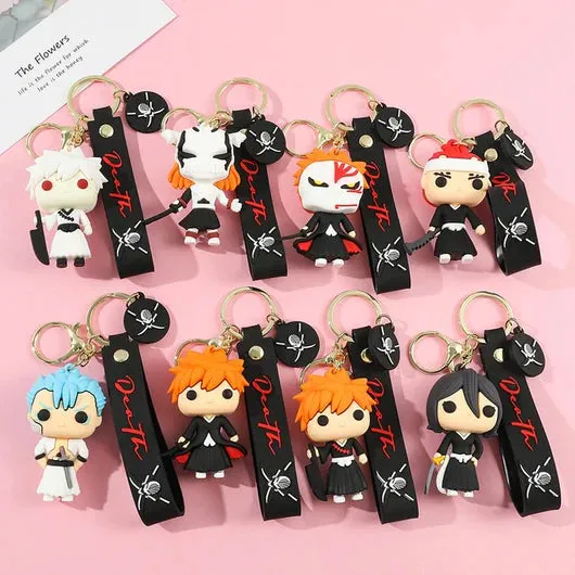 Bleach Anime | Grimjoww | Silicone Lanyard Keychain