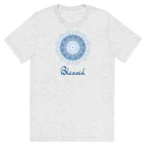 Blessed Mandala - Short sleeve t-shirt, comfy, soft, fitted look