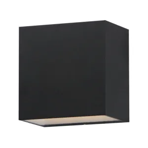 Blok 5 in. LED Outdoor Wall Sconce 3000K Black Finish