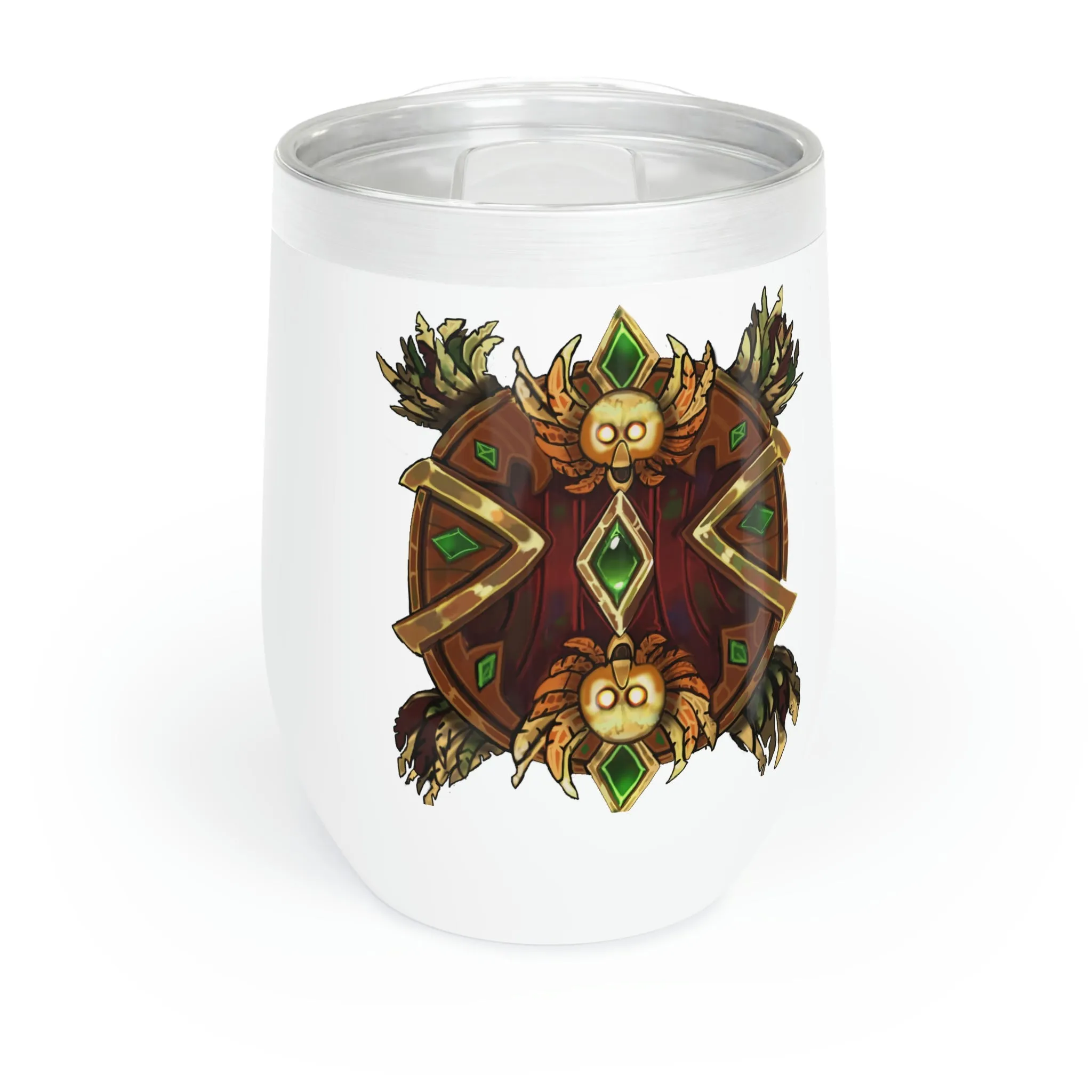 Blood Elf Magic Counter Shield Chill Wine Tumbler