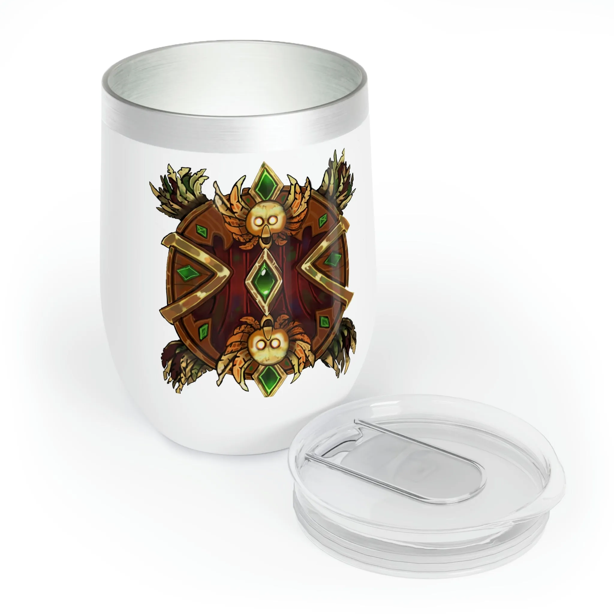 Blood Elf Magic Counter Shield Chill Wine Tumbler