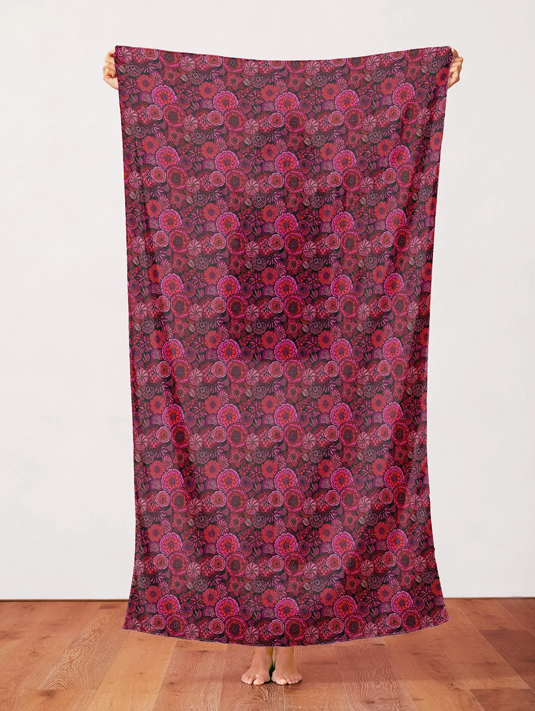 Blooming Elegance - Red/Pink
