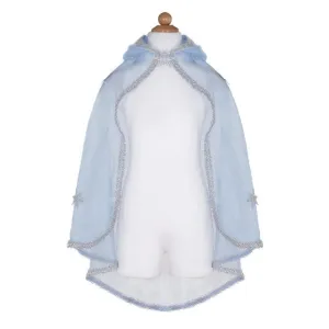 Blue & Silver Snow Queen Cape