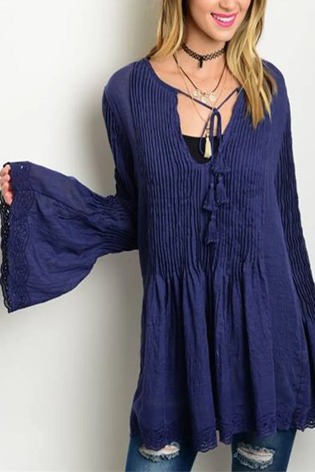 Blue Belle Blouse
