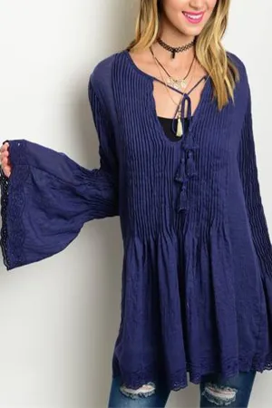 Blue Belle Blouse