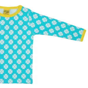 Blue Clover Long Sleeve Top (3-4 years)