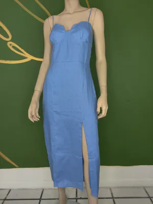 Blue Conchas Long dress