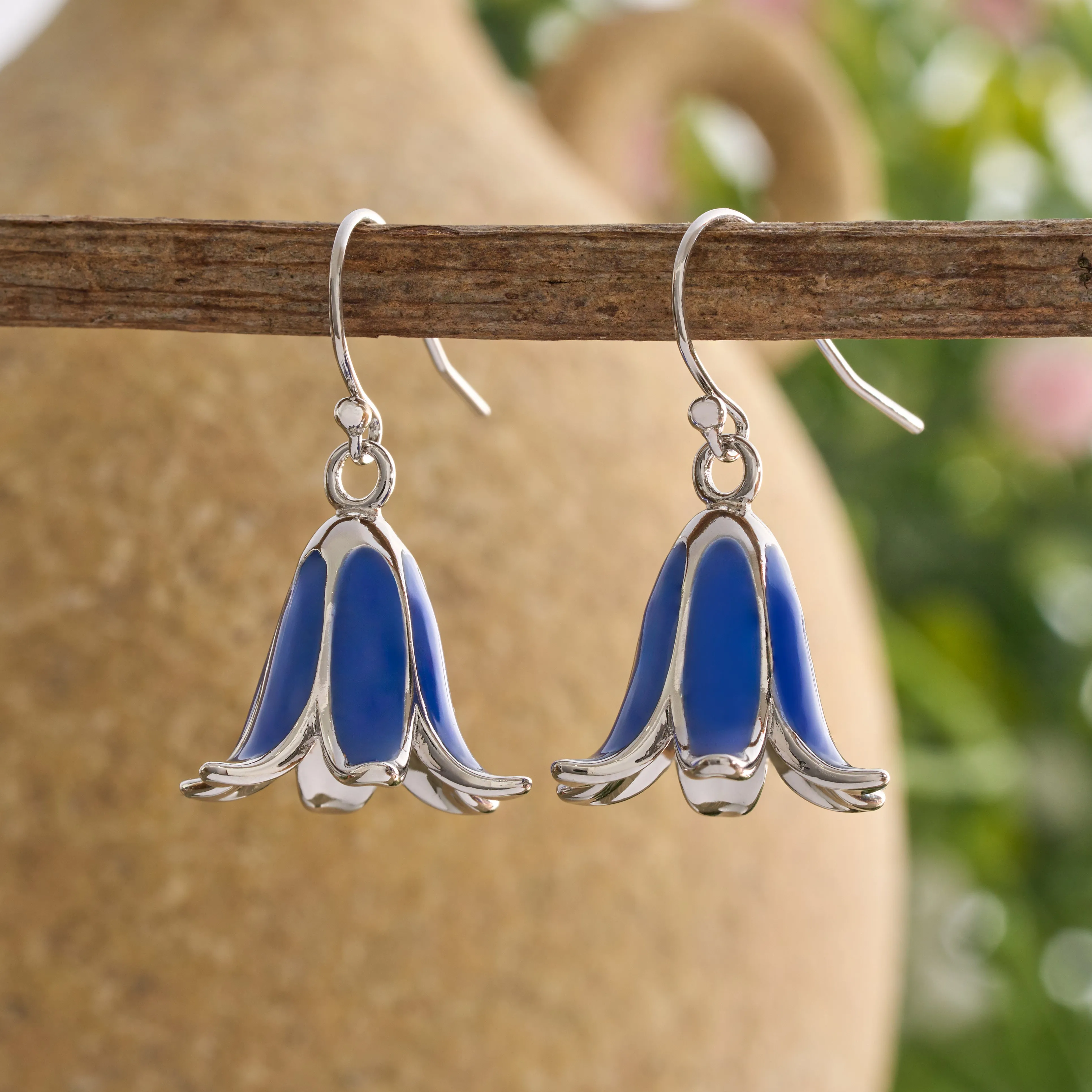 Bluebell Flower Earrings
