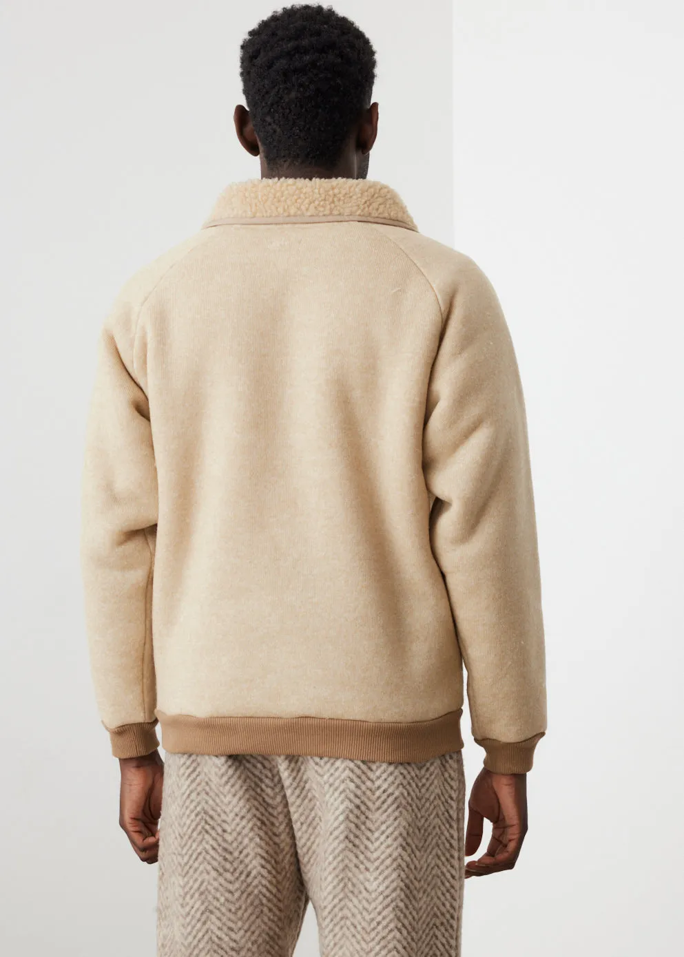 Boa Fleece Zip Alpine Sweatshirt