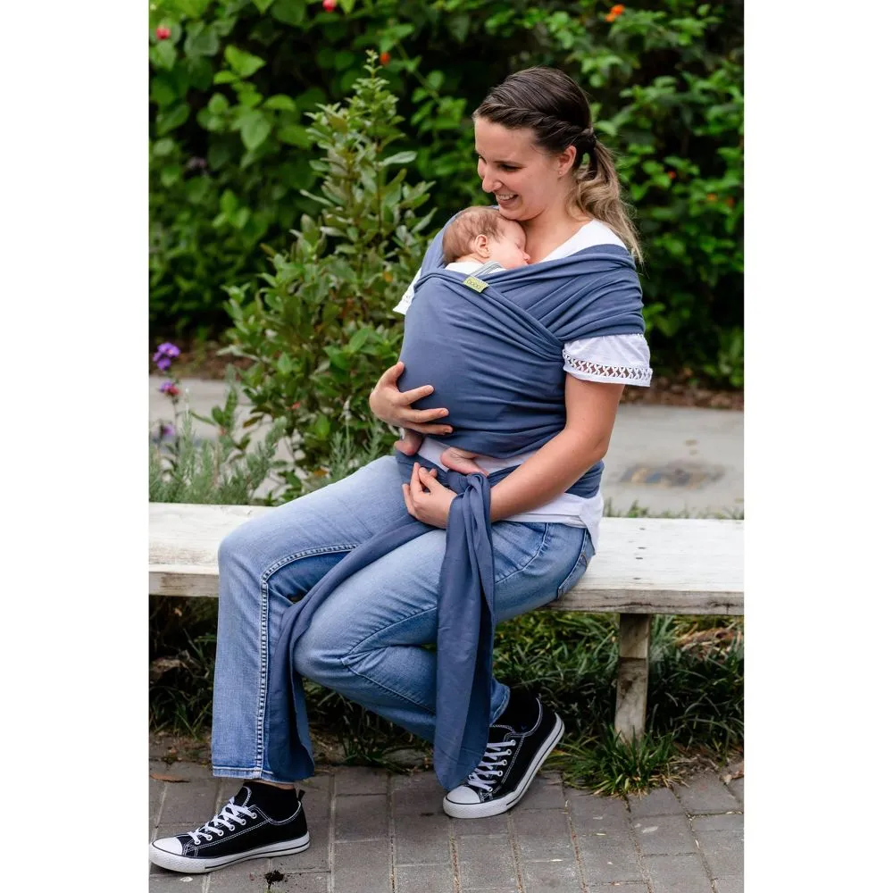 Boba Wrap Baby Carrier - Vintage Blue
