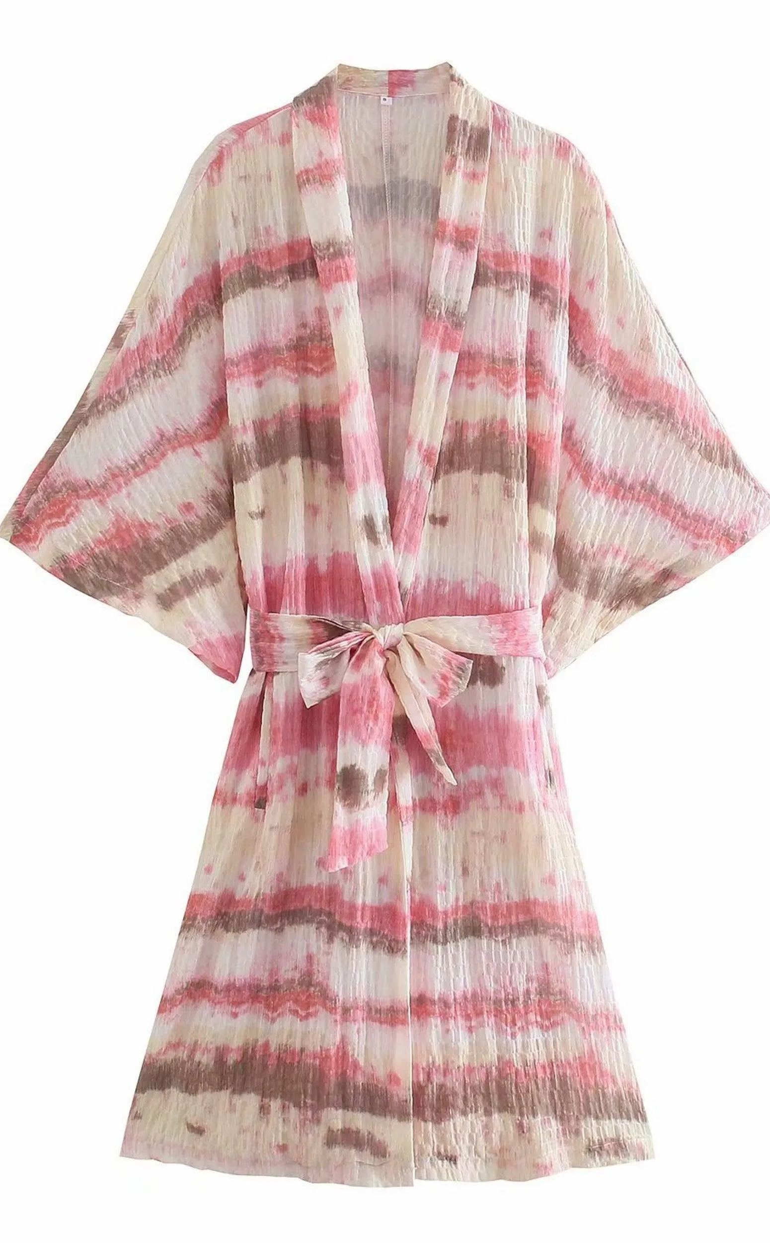 Bohemian Summer Oversized Kimono, Bohemian Beach Bikini Cover Up Kimono