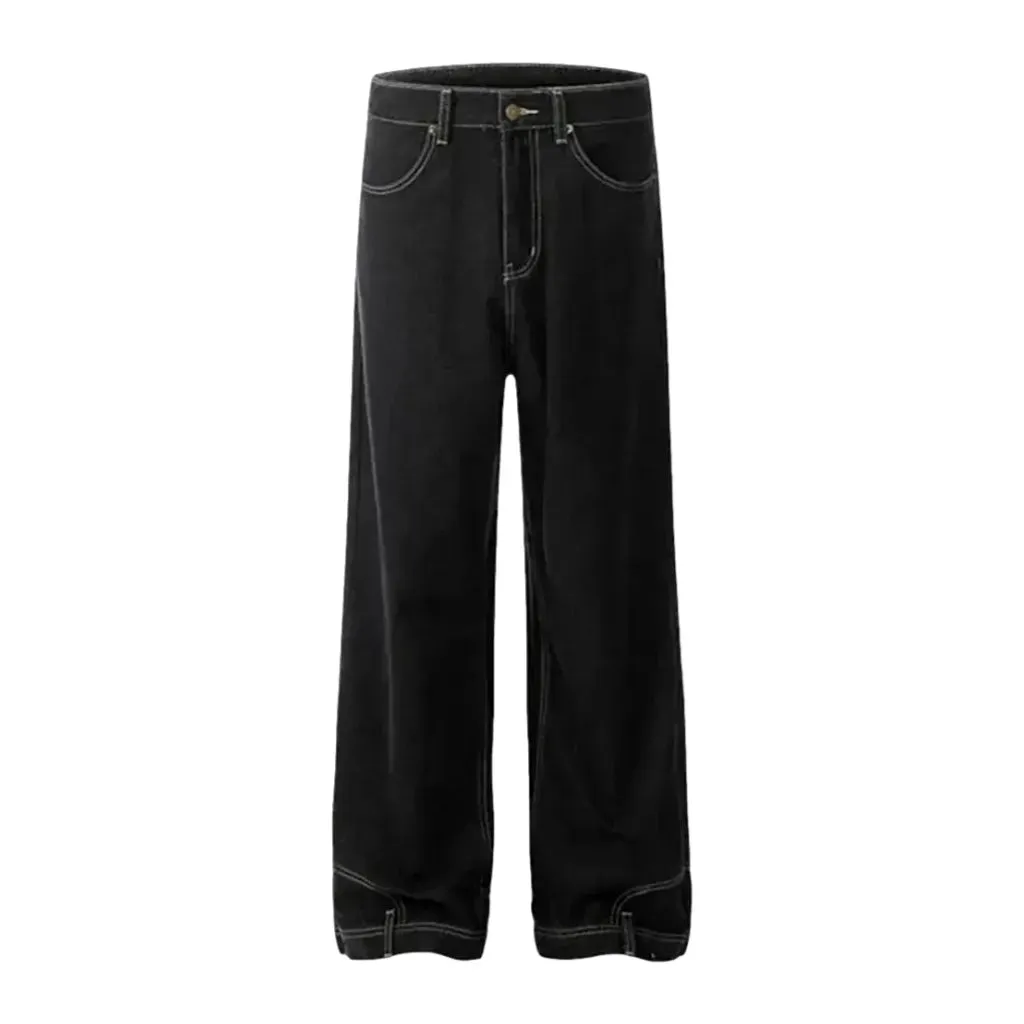 Boho high-rise men's jeans