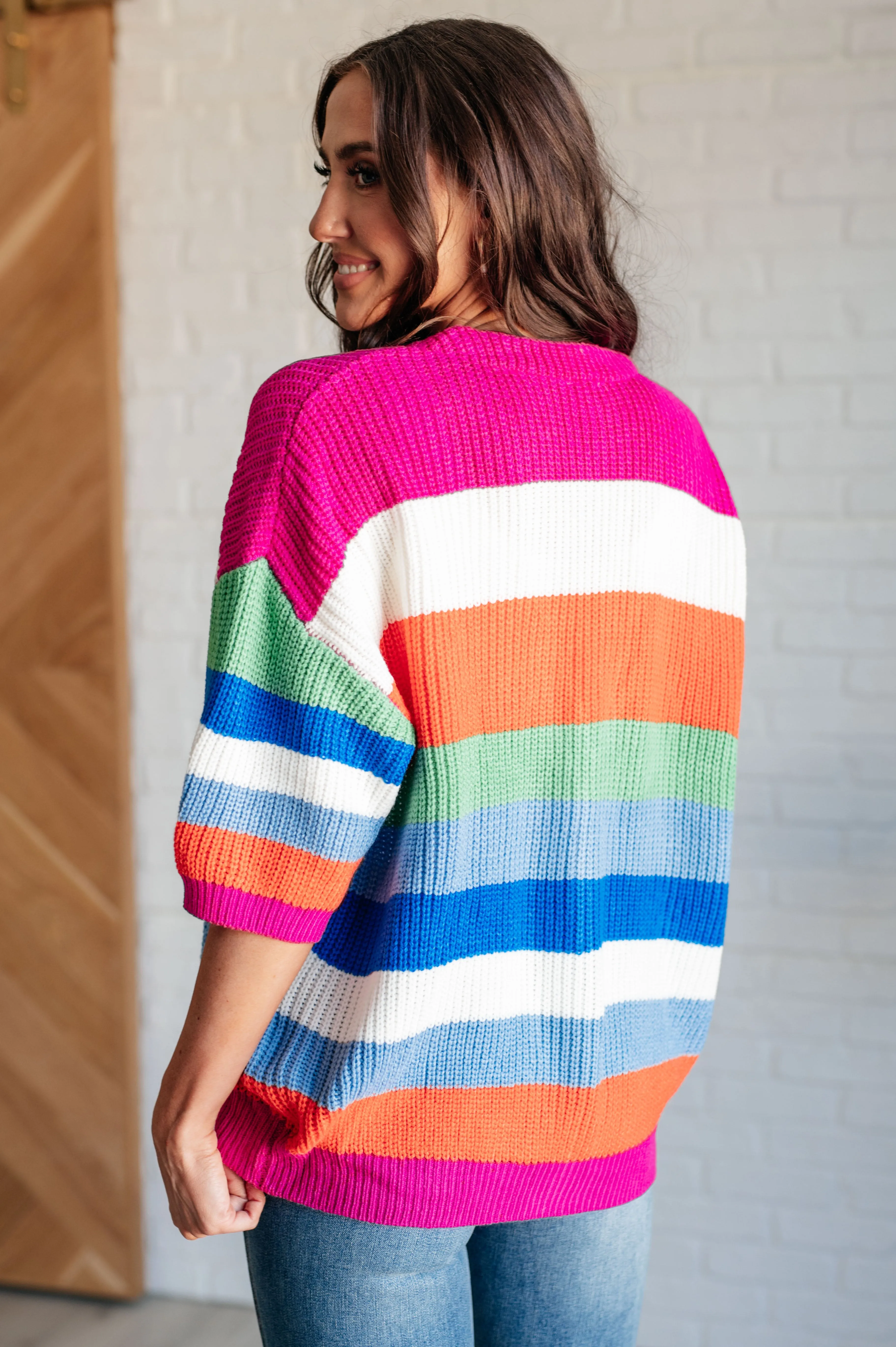 Bold Flirt Button Down Cardigan by BiBi