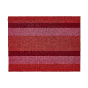 BOLD STRIPE SHAG MAT, PUNCH