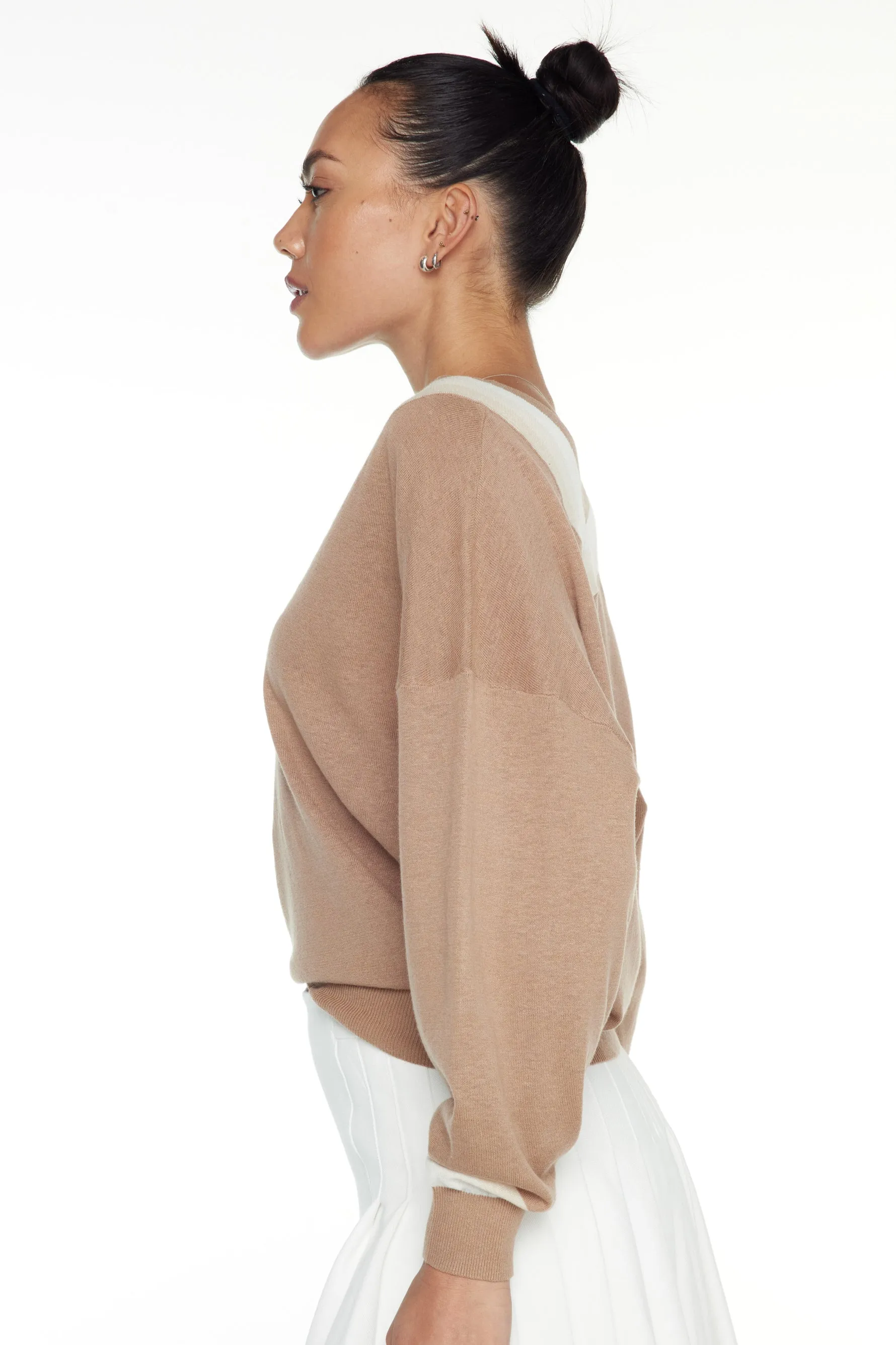 Bonita Knit Crew - Mocha