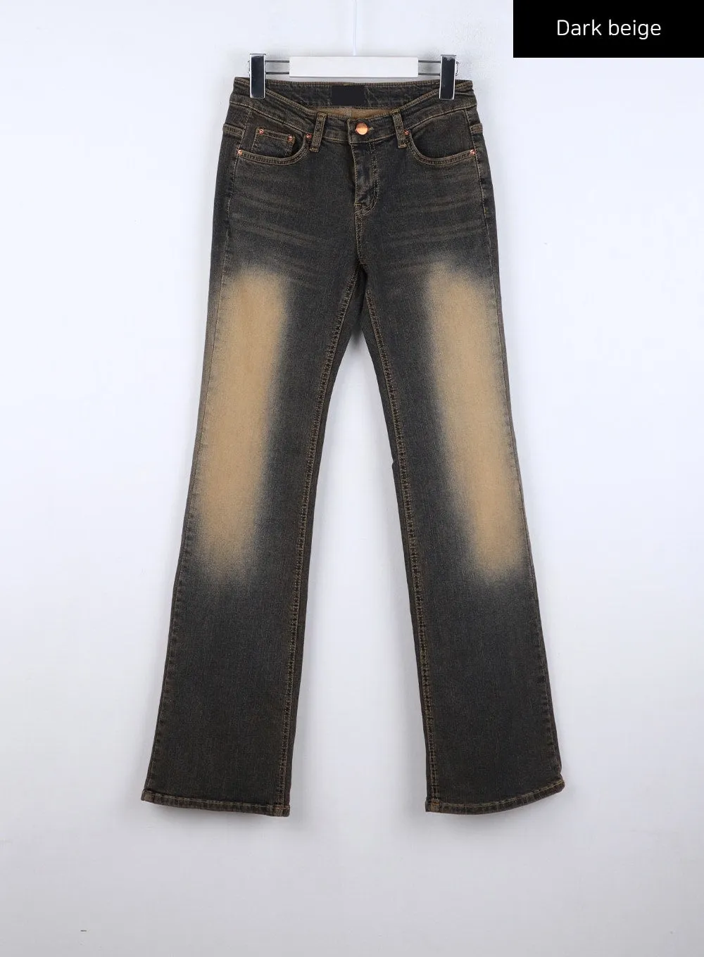 Bootcut Washed Jeans CO325