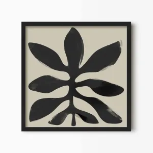 Botanical Leaf Abstract Art Print